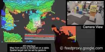 Researchers show holographic AR control system for autonomous drones