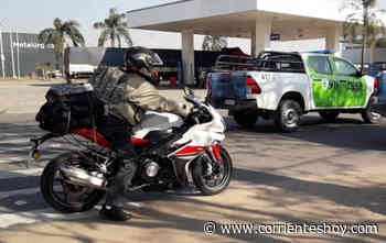 San Cosme: Aislaron a un motoquero que llegó desde Buenos Aires - CorrientesHoy.com
