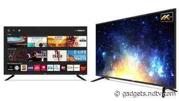Shinco SO43AS, SO50QBT, SO55QBT Smart TV Models With Android, Up to 4K Resolution Launched in India