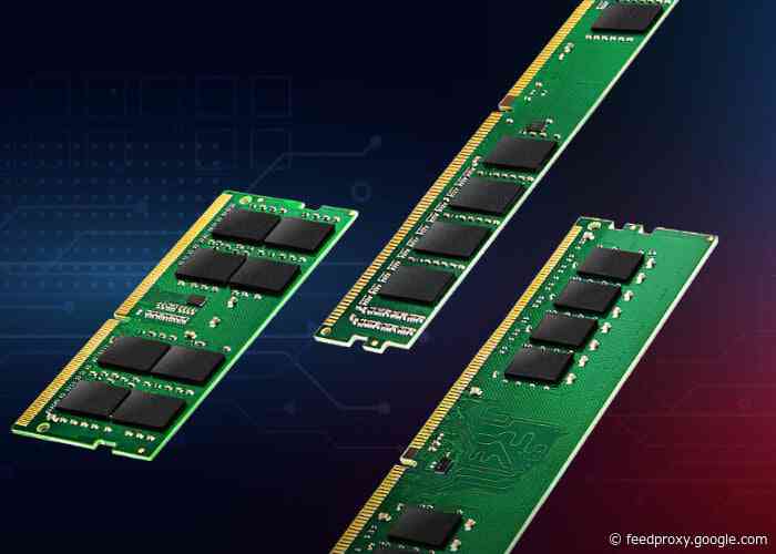 Transcend  DDR4 3200 MHz industrial modules unveiled