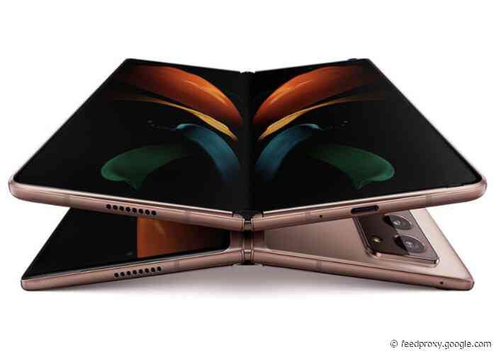 Samsung Galaxy Z Fold 2 second generation folding smartphone