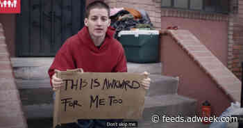 Preroll PSA Ads Ask Viewers Not to Skip Over Homeless People