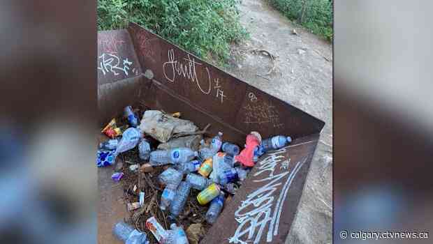 Large crowds overwhelm Alberta parks with excess garbage