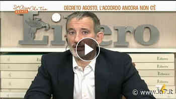 Decreto Agosto, Pietro Senaldi: "Il governo non è in grado di curare la nostra economia, metta meno vincoli possibili alle aziende" - La7