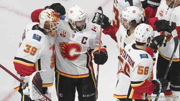 Flames defeat Jets 4-0 to win NHL qualifying series three games to one