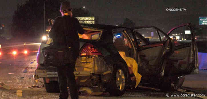 2 dead, 1 injured in rollover crash on 57 Freeway in Fullerton