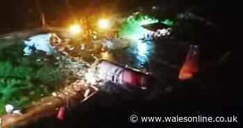 Plane crashes after leaving Dubai with 119 passengers on board