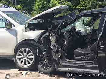 Three people in critical condition following head-on collision in Kanata