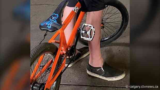 Calgary police identify suspect in alleged bike theft, BMX still missing