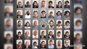 34 Central Valley men arrested for trying to meet children for sex, Fresno Co. sheriff says