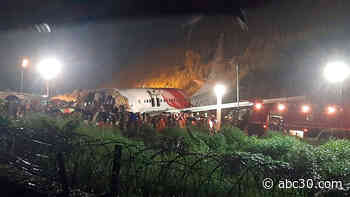 Air India Express plane skids off runway in Calicut, killing 16 and injuring 123