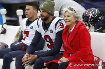 Texans owner Janice McNair donates $1M to Houston rent relief package - Chron