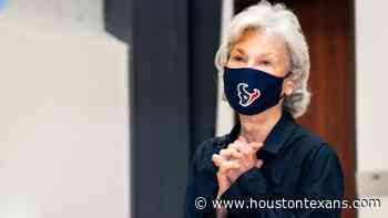 Houston Texans Janice S. McNair and Family donate $1 million to the city of Houston Rent Relief Package. - HoustonTexans.com