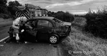 Dublin Fire Brigade issue warning as driver has lucky escape following horror smash - Dublin Live
