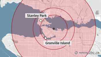 What the Beirut blast radius would look like if it occurred in Canadian port cities