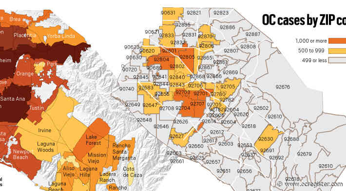 Coronavirus: 43 new cases, 7 new deaths reported in Orange County as of Aug. 7