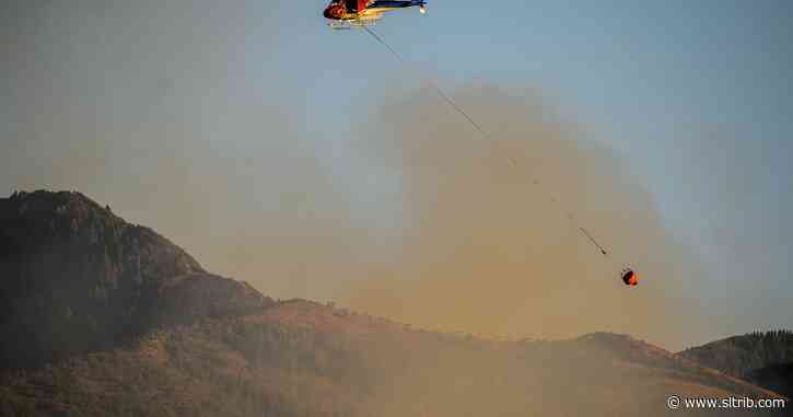 I-80 reopens as crews fight Parleys Canyon fire