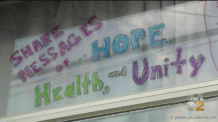 On A Positive Note: Pittsburgh Couple Using Garage As Canvas To Spread Love And Peace