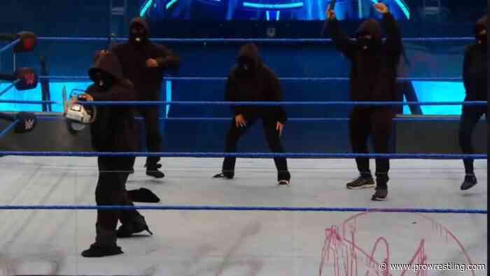 Retribution Invades WWE SmackDown & Causes Chaos With A Chainsaw