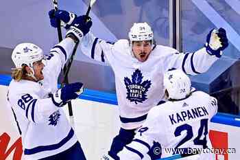 Matthews has OT winner as Leafs rally from 3-goal deficit to beat Blue Jackets
