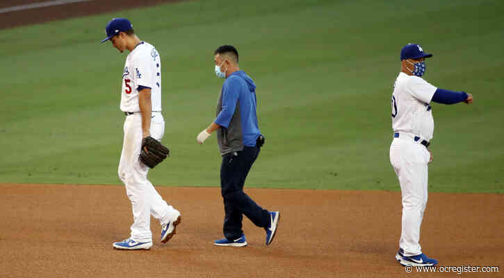 Dodgers’ hot-hitting Corey Seager leaves game with back injury