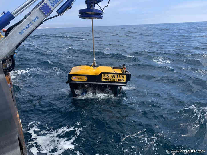 Bodies of Marines and sailor recovered from the seafloor off San Clemente Island