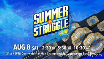 NJPW Summer Struggle Results (8/8) NEVER 6-Man Tag Finals Set