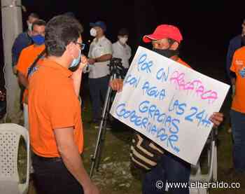 En video | Aracataca tendrá agua las 24 horas: Caicedo - EL HERALDO