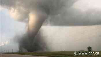 'Gut-wrenching to watch': Couple witnesses carnage as tornado touches down near Virden