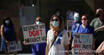 'You clapped us, now pay us': NHS workers march to demand pay rise