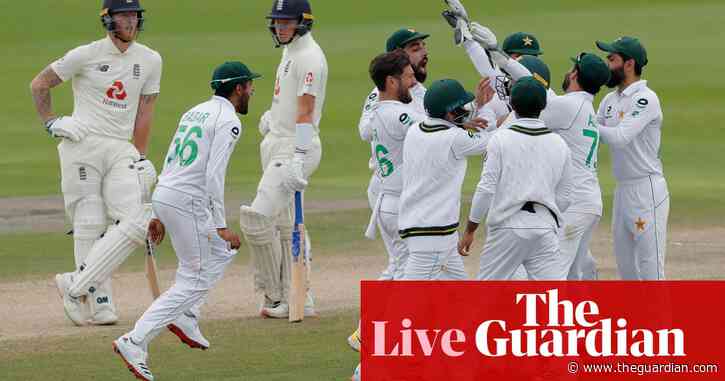 England chasing 277 to win first Test against Pakistan: day four – live!