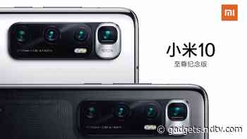 Mi 10 Ultra Name Confirmed; Colour Options, Posters, Specifications Leak Online