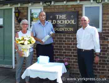 Farewell but not farewell for parish council clerk David Geary