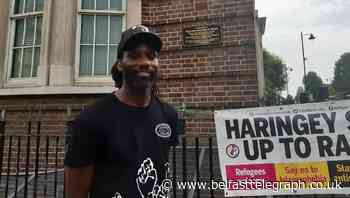 Hundreds join rapper Wretch 32 at protest against police use of Tasers