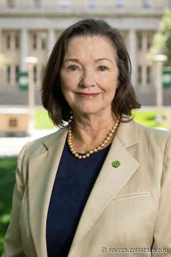 Provost Mary Pedersen now part of the Colorado State Ram community - Source