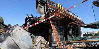 La reconstruction du McDonald's de Villeneuve-Loubet sera "longue", la Ville craint des fumées toxiques - Nice-Matin