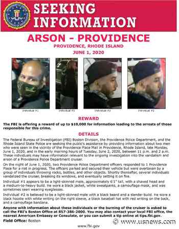 FBI Offers $10,000 for Information on Police Cruiser Arson - U.S. News & World Report