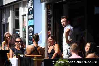 Newcastle beer gardens busy as hundreds enjoy the sun