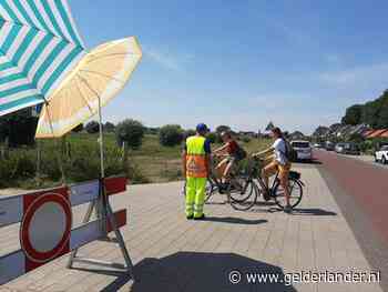 Drukte langs de Rijn bij Wageningen en Rhenen, maar geen buitensporige gekte