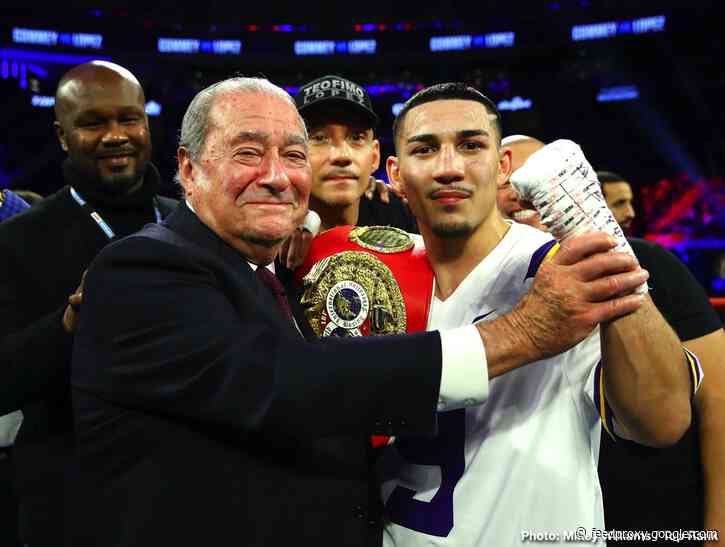 Teofimo Lopez vs. Vasiliy Lomachenko: Bob Arum hopes to finalize fight soon for Oct.3
