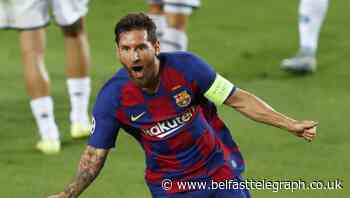 Barcelona sink Napoli to reach Champions League quarter-finals