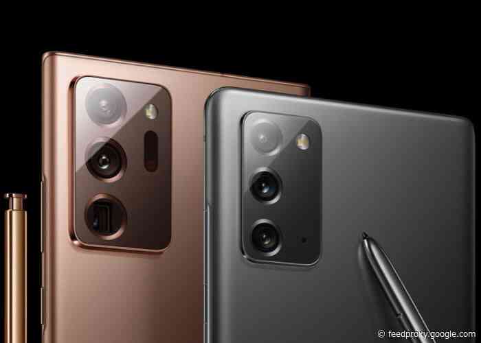 Sky Mobile Galaxy Note20 5G, Ultra 5G and Galaxy Tab S7+ 5G preorder pricing announced for the UK