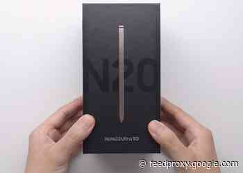 Galaxy Note20 Ultra unboxing