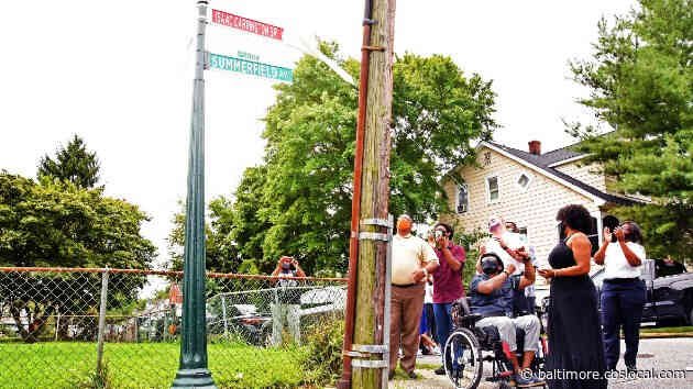 Summerfield Avenue Renamed In Honor Of Isaac Carrington; Baltimore Police Sgt. Injured In Shooting During Attempted Robbery In 2019