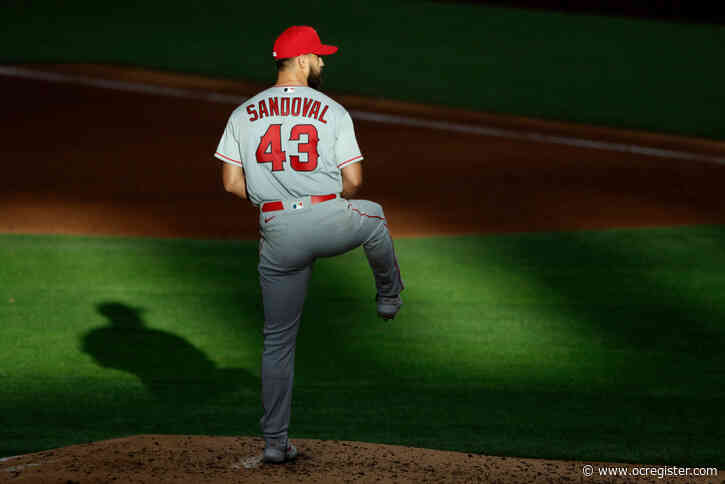 Slumping Angels hitters come up empty in support of Patrick Sandoval