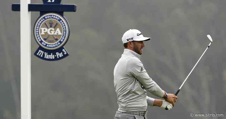 Dustin Johnson has lead, Tony Finau 3 shots back at PGA Championship