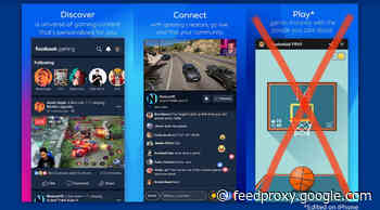Facebook Gaming app debuts amid fight with Apple over instant games