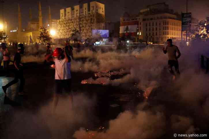 Lebanese protesters storm ministry buildings as anger over Beirut blast grows