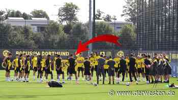 Borussia Dortmund: Nanu! Wer trainiert denn da mit den BVB-Profis? - Der Westen