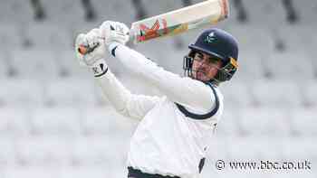 Bob Willis Trophy: Jordan Thompson falls just short of century for Yorkshire against Notts